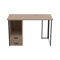 Комп'ютерний стіл Ferrum-decor Отто 75x140x70 чорний ДСП Дуб Сан-Маріно 16мм (OTT054) Павлоград