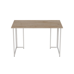 Комп'ютерний стіл Ferrum-decor Ханна 75x120x70 білий ДСП Дуб Сан-Маріно 16мм Київ