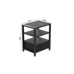 Тумба Ferrum-decor Вів'єн 1/1 50x41x40 см Сосна Кембра (XK00096) Київ