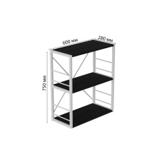 Етажерка Ferrum-decor Конект 73x60x28 см Сосна Кембра (XK00234) Чернівці