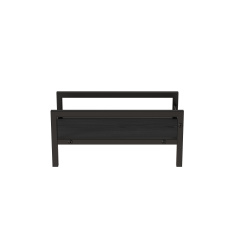 Підставка для системного блоку Ferrum-decor Нікі 21x24x45 Чорний ДСП Сосна Кембра 16мм (NIK0003) Одесса
