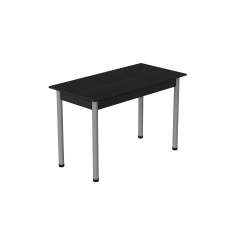 Стіл кухонний Ferrum-decor Беніта 75x120x70 Сірий ДСП Сосна Кембра 16мм (BEN0052) Курень
