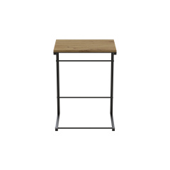 Столик приставной Терри Ferrum-decor 650x440x330 Черный металл ДСП Дуб Артизан 16 мм (TERR006) Днепрорудное
