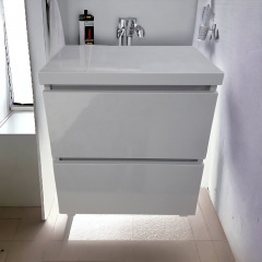 Пластиковая напольная тумба The MIX Лями Grey 3297 tought 100 см Королёво