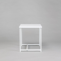 Журнальний стіл Adore Décor Квадро S Квадратний 40х40х43 см Білий Курень