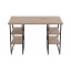 Комп'ютерний стіл Ferrum-decor Карен 75x140x60 чорний ДСП Дуб Сан-Маріно 32мм Боярка