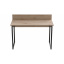 Комп'ютерний стіл Ferrum-decor Скай 75x100x70 чорний ДСП Дуб Сан-Маріно 16мм Бородянка
