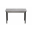 Стіл кухонний Ferrum-decor Маріо 75x120x80 Чорний ДСП Бетон 16мм (MAR0021) Кременець