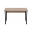 Комп'ютерний стіл Ferrum-decor Курт 75x120x60 чорний ДСП Дуб Сан-Маріно 32мм Сміла