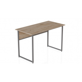 Компьютерный стол Ferrum-decor Коди 75x100x70 серый ДСП Дуб Сан-Марино 16мм