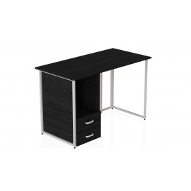 Компьютерный стол Ferrum-decor Отто 75x140x60 белый ДСП Сосна Кембра 32мм