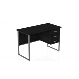 Компьютерный стол Ferrum-decor Гарри 75x120x60 серый ДСП Сосна Кембра 32мм