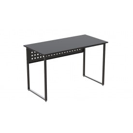 Компьютерный стол Ferrum-decor Майк 75x140x60 черный ДСП Сосна Кембра 32мм