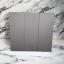 Кухонный пластиковый подвесной шкаф 80 см с покрытием HPL 1122 mat Ізюм