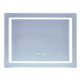 Зеркало Mixxus Style MR03-80x60 (часы, LED-подсветка, антизапотевание) (MI6005)