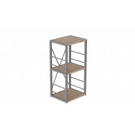 Этажерка Ferrum-decor Конект 73x34x28 см Дуб Сан-Марино (XK00266)