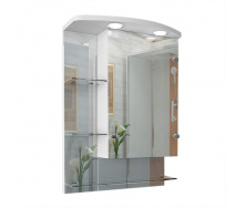 Дзеркальна шафа у ванну кімнату Tobi Sho 75-S з підсвіткою 700х500х125 мм