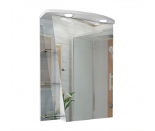 Дзеркальна шафа у ванну кімнату Tobi Sho 55-SK з підсвіткою 750х550х125 мм