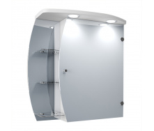 Дзеркальна шафа у ванну кімнату Tobi Sho 066-NS з підсвіткою 620х600х125 мм