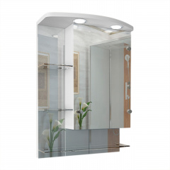 Зеркальный шкаф в ванную комнату Tobi Sho 75-S с подсветкой 700х500х125 мм Николаев