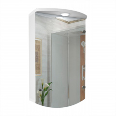 Зеркальный шкаф в ванную комнату Tobi Sho 47-S с подсветкой 670х400х125 мм Житомир