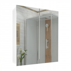 Зеркальный шкаф в ванную комнату Tobi Sho 67 без подсветки 700х600х140 мм Херсон