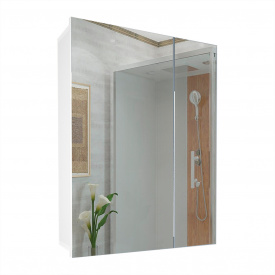 Зеркальный шкаф в ванную комнату Tobi Sho 67-NS без подсветки 800х600х145 мм