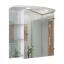 Зеркальный шкаф в ванную комнату Tobi Sho 66-S с подсветкой 620х600х125 мм Херсон