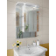 Зеркальный шкаф в ванную комнату Tobi Sho 86-S с подсветкой 770х550х125 мм Львов