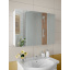 Дзеркальна шафа у ванну кімнату Tobi Sho 67-N без підсвітки 600х800х145 мм Дніпро