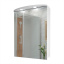 Зеркальный шкаф в ванную комнату Tobi Sho 67-SZ с подсветкой 800х600х145 мм Ровно