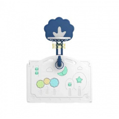 Манеж BabyPlayPen "Магической лес" встроенное баскетбольное кольцо 205*205*62 Синий Червоноград