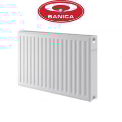 Стальные радиаторы Sanica 11 тип 300*1000 Турция (боковое подключение) Ромни