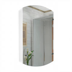 Дзеркальна шафа у ванну кімнату Tobi Sho 47 без підсвітки 700х400х125 мм Ужгород
