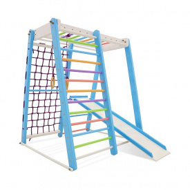 Детский спортивный уголок для дома SportBaby "Кроха-3" Sky