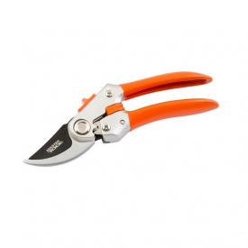 Секатор садовый MASTERTOOL 200 мм ручки AL+PVC лезвие SK5+тефлон (14-6123)