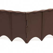 Бордюр садовий PROSPERPLAST GARDEN FENCE коричневий 5,9 м