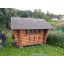 Будівництво дерев`яного апібудиночка з оциліндрованих колод Дніпро