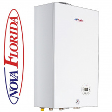 Газовый котел Nova Florida Nibir CTN 24 CU ( медный теплообменник), двухконтурный дымоходный с частнотным насосом
