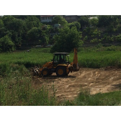 Послуги екскаватора навантажувача JCB 3CBX в Одесі. Чернівці