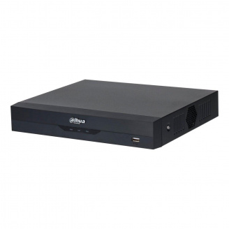 8-канальный Penta-brid 5M-N/1080p Compact 1U 1HDD WizSense Dahua DH-XVR5108HS-I3