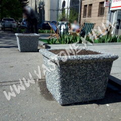 Вазон садовый уличный Сити бетонный Обухов