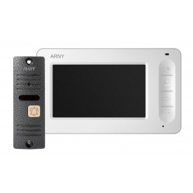 Комплект видеодомофона ARNY AVD-4005 Белый / Серый v.2