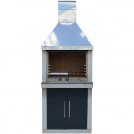 Камин барбекю Гарден Шеф лофт Фасады + керамогранит