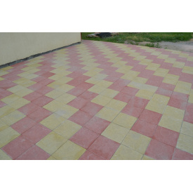 Тротуарная плитка Тучка 300х300х30 мм Черный