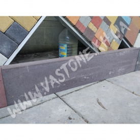 Поребрик тротуарный шип-паз (1000х200х50 мм) Коричневый