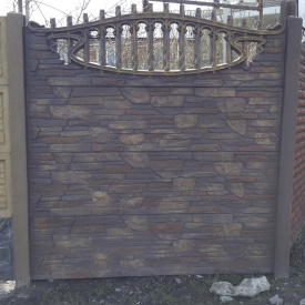 Еврозабор "Карпатский камень" ажур Стандарт