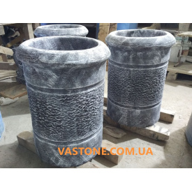 Урна для мусора «№1» бетонная уличная