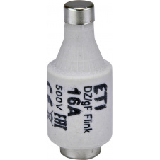 Запобіжник ETI 002312105 D II DZ 16A/500V (E27)