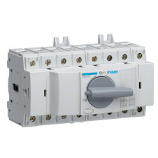 Переключатель Hager HIM408 I-0-II 80А 400/690В 4P 8м